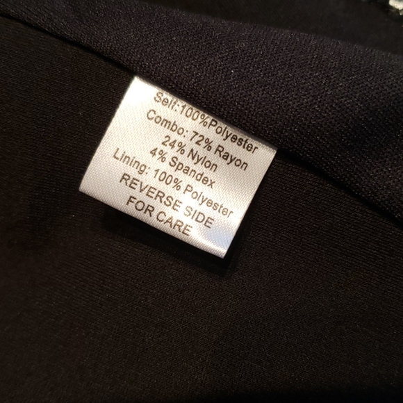 Alexia Admor Sequin Embroidered Dress Back Zip NEW Embellished Silver Black 🎉HP - Picture 14 of 17